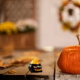 thumbnail image 3 of PATLOLLAV Halloween Ornament,Miniatures Pumpkins Ghost Ghost Figurines Mini Resin Plastic Garden Decor Accessories Halloween Ornaments for Outdoor House Garden Decoration Party Supplies, 3 of 4