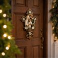 thumbnail image 5 of Dalxymotic Christmas Cross Ornament, Wooden Vintage Jesus Hanging Pendant Decor, Holiday Decorative Accent, Christmas Decorations Indoor Outdoor for Tree, Mantel, Shelf, Wall, 5 of 6