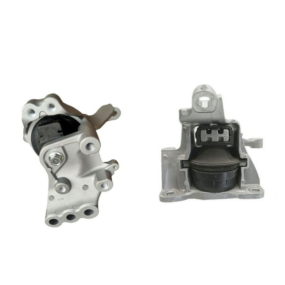 CF Advance Compatible with 17-19 Honda CR-V 1.5L 2.4L Right Engine Motor and Left Automatic Transmission Mount with Bracket Set 2PCS 10101 10093 2017 2018 2019