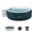 Dark Green, variant on Bestway SaluSpa Aruba AirJet Inflatable Hot Tub w/ Cover w/ Pump #P09085