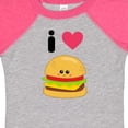 thumbnail image 4 of Inktastic I Love Cheeseburgers Boys or Girls Baby Bodysuit, 4 of 5