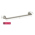 thumbnail image 3 of Delta Woodhurst Towel Bar - 18" in Stainless, 3 of 5