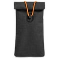 thumbnail image 2 of Spencer Faraday Bag RFID Signal Blocking Bag Shielding Pouch Anti-Tracking Anti-Hacking Blocker Bag for Cell Phone Car Key, Black, 2 of 10