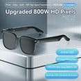 thumbnail image 3 of AI Smart Glasses with Voice Assistant, 8MP HD Camera Glasses, 1080P Video Recording Sunglasses, Dual Core Chip Noise Reduction, RealTime Translation, 3 of 10
