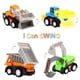 thumbnail image 3 of Yeonha Toys Pull Back Vehicles, 12 Pack Mini Assorted Construction Vehicles and Race Car Toy, Vehicles Truck Mini Car Toy for Kids Toddlers Boys Child, Pull Back and Go Car Toy Play Set, 3 of 5