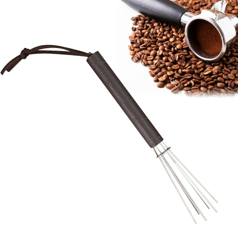 Espresso Coffee Stirrer Needle Easy to Clean Espresso Auxiliary Device  Stirring Needle for DIY Coffee Lover 