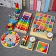 thumbnail image 4 of Xilófono de ocho tonos para bebés, piano para tocar con las manos, juguetes educativos de percusión para bebés de 8 meses, educación temprana para niños de 1 a 2 años, 4 of 6