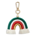 thumbnail image 2 of CNKOO Weaving Rainbow Keychains Bohemian Style Fashion Accessory Chic Woven Hanging Decor Keyholder Decoration Colorful Bag Pendant, 2 of 8