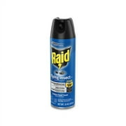 Raid Outdoor Flying Insect Killer Aerosol Spray, 15 fl oz, 12 Count