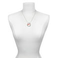 thumbnail image 3 of Delight Jewelry Acrylic 3/4" Pink Megaphone Hero Ring Charm Necklace, 18", 3 of 4