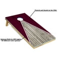 thumbnail image 2 of Tailgating Pros Pyramid Cornhole Board Set w/ Bean Bags and Carrying Case - 3'x2' Corn Hole Toss Game - Optional LED Lights, 2 of 6