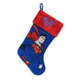 thumbnail image 2 of DC Comics Superman Applique Holiday Stocking 20", 2 of 5