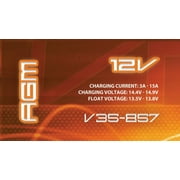 Vmax V35-857 12 Volt 35AH AGM U1 Battery for Minn Kota Traxxis 45lb Trolling Motor Boat Vehicle