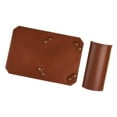 thumbnail image 1 of Mat de horno y gas Capeta de tapa de la almohadilla de fijación práctica Protectores elegantes portátiles para la playa Cooking Outdoor BBQ Marrón, 1 of 8