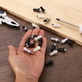 thumbnail image 4 of 40Pcs Shutter Repair Pins, 0.98"x0.43" Metal Spring Loaded Pins With Sleeve, 4 of 7