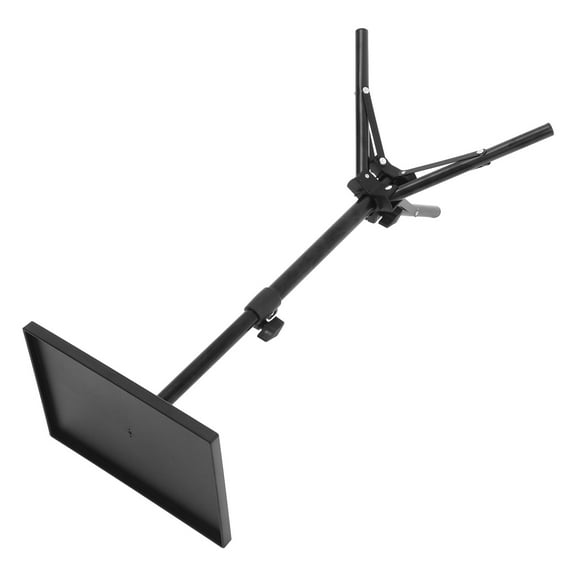 YUNLIGHTS Adjustable Height Black Projector Stand Tripod, ABS and Iron Construction
