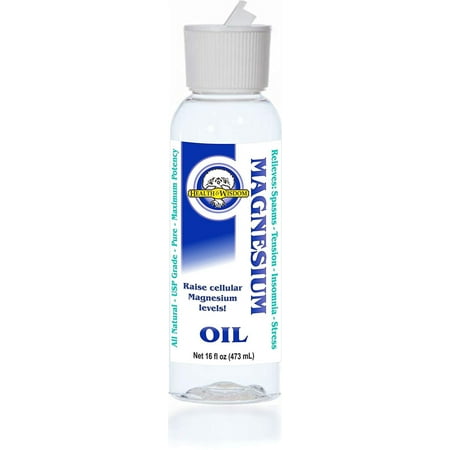 MAGNESIUM OIL USP 16 OZ, Up to 90% of the population is Magnesium deficient! TOPICAL is the BEST delivery method! By Wisdom