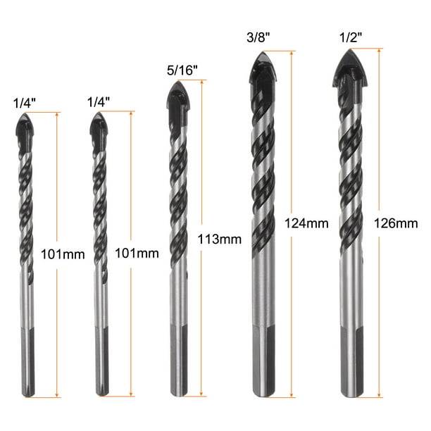 Multi material 2024 drill bit set