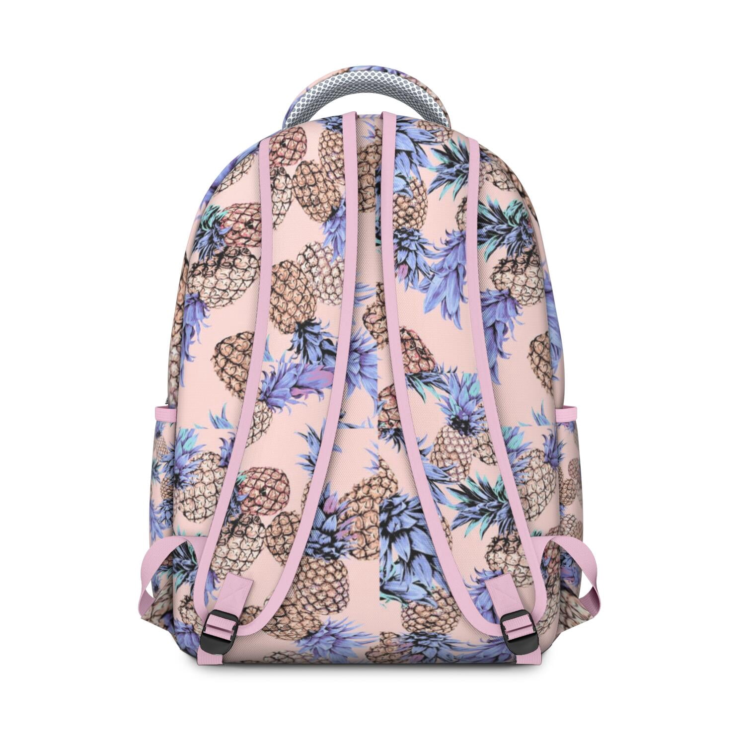 Pineapple Sunshine Design Waterproof Backpack - Comfortable & Supportive Laptop Bag for College