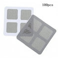 thumbnail image 1 of pstuiky Recogedor de pelos desechable para alcantarillado 2025. Incluye parches adhesivos para reparar mosquiteras de puertas y ventanas|y cubre la tapa del alcantarillado. Ideal para baño|lavandería, 1 of 3