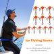 thumbnail image 1 of 10 anzuelos triples afilados para pesca en hielomini anzuelo rojo de acero al carbono (8) Ndcxsfigh Nuevos Originales, 1 of 9
