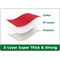 thumbnail image 3 of Christmas Tree Skirt, 48 inches Large Red White Quilted Thick Luxury Skirt, Rustic Xmas Tree Holiday Decorations…, 3 of 4