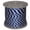 Blue And White, variant on T.W. Evans Cordage 98333 .375 in. x 300 ft. Solid Braid Propylene Multifilament Derby Rope in Red
