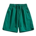 thumbnail image 5 of RYDCOT Men's Hiking Nylon Shorts Quick Dry Outdoor Travel Shorts for Men with Multi Pockets for Fishing Camping Casual Green, 5 of 7