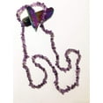 thumbnail image 7 of LTC Designs Convertible Genuine Amethyst 32" Stone Chip Necklace with Shortener Included to make 16" Chokers for Women, and Men, 7 of 7