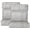 Runa Classic, variant on Sunbrella Outdoor Patio Chair Cushions 44x21x3.5 inch, Set of 2 Thicken Comfy Cushions for Rocker Non Slip Fade Shield Water Repellent High with Ties, Runa Classic