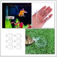 thumbnail image 2 of FENGGUIQU 6Ud Plato Alimentador Para Peces De Acrílico Transparente Con Ventosa Para Acuario, 2 of 8