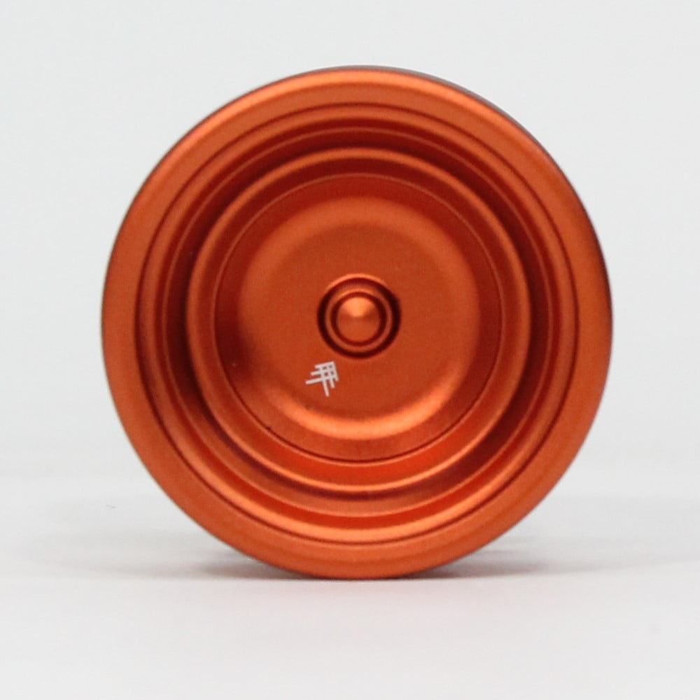 HUATIAN YO-YO Pinecone RE Yo-Yo -Mono-Metal YoYo (Orangish Red)