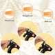 thumbnail image 2 of Cortaúñas de acrílico negro, cortaúñas ajustable de acero inoxidable, cortador de puntas de uñas falsas artificiales para proyectos de manicura de uñas postizas, 2 of 8