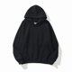 thumbnail image 1 of Sudadera con capucha holgada de manga larga con bolsillo tipo canguro y hombros caídos para mujer, 1 of 2