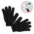 thumbnail image 2 of Exfoliating Dual Texture Bath Gloves For Shower, Spa, Body Scrubs, 2 of 5