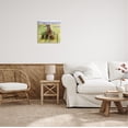 thumbnail image 3 of Stupell Industries Cowboy with Cattle Watercolor Animals & Insects Painting Gallery Wrapped Canvas Art Print Wall Art, 17 x 17, 3 of 8