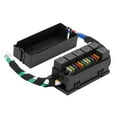 thumbnail image 2 of jinwen 12V Fuse and Relay Box 6 Slot Relay Panel 11 Slots Atc/ Fuse Fuse Boxes B, 2 of 9