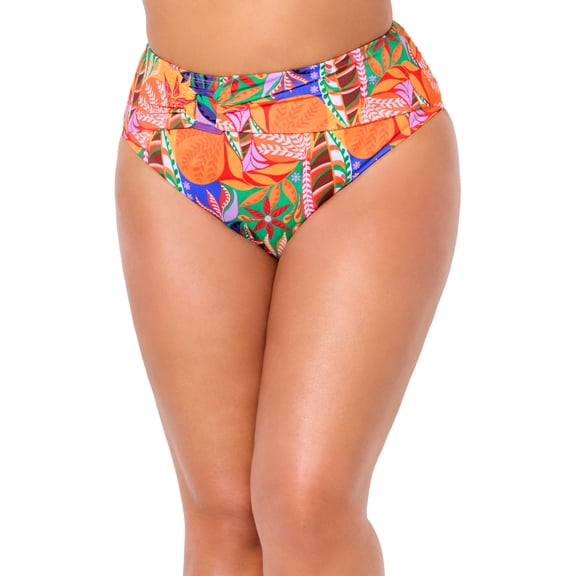Swimsuits for All Women's Ring Tummy Control Swim Brief