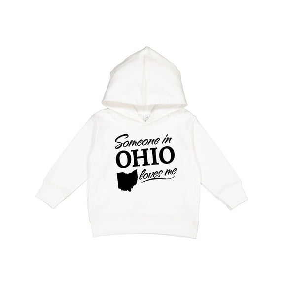 Inktastic Someone in Ohio Loves Me Toddler Hoodie