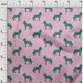 thumbnail image 2 of oneOone Cotton Cambric Fabric Horse Block Print Fabric BTY 56 Inch Wide, 2 of 4