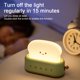 thumbnail image 4 of Luz pequeña recargable con pan tostado sonriente Linda forma de tostadora Decoración de la habitación Luz nocturna MFZFUKR BST3012569-1, 4 of 7