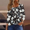 thumbnail image 2 of Blouses for Women Fashion 2025 Sexy Womens Loose Fitting T Shirts My Orders Past Orders, 2 of 5