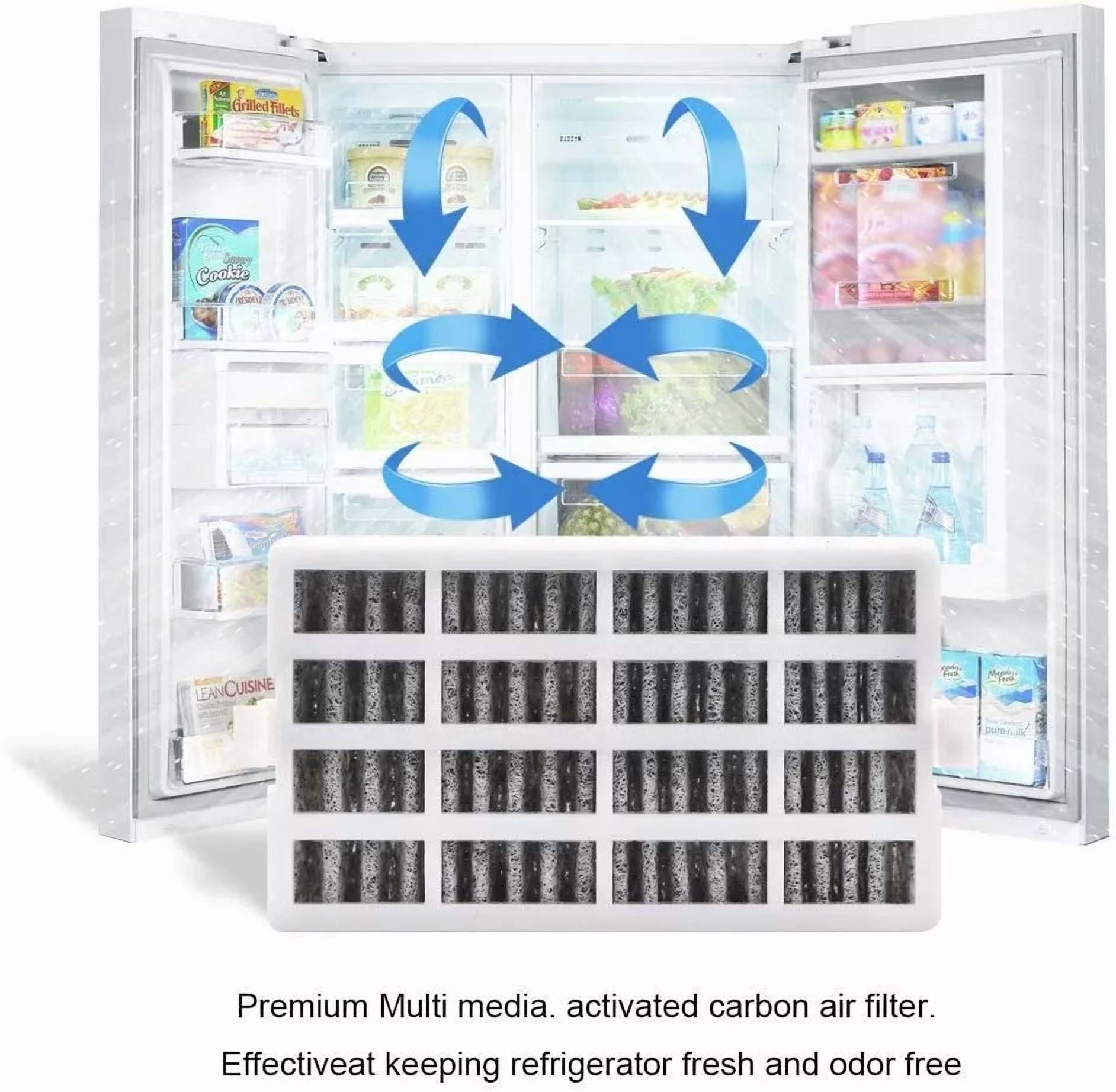 PRIME- 3Pc Fits W10311524 Fresh Flow Comparable Tier1 Refrigerator Air Filter