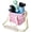 C, variant on Insulated Drink Carrier Bag, Multiple Tumbler Carrier Caddy, Family Compartment Drink Bag, Water Bottle Holder with Adjustable Strap, Drink Caddy Tote forTravel Outings