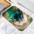 thumbnail image 3 of 1pc Deep Well in Clear Water Absorbent Non-Slip Bathroom Thickened Flannel Rug Decor,Soft,Quick Drying,Suitable For Indoor/outdoor Use,Bathrooms,Bedrooms,Kitchens,Terrace,Laundry Rooms,16"x24", 3 of 9