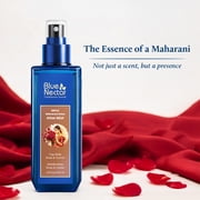 Blue Nectar Maharani Rose Attar Mist with Cumin & Sandalwood | Long-Lasting Perfume Mist for Women | Floral Essence | Travel-Friendly Body Mist Spray (3.38 Fl Oz)
