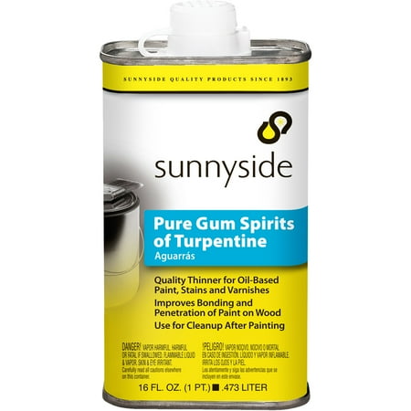 UPC: 0076542001089 | Sunnyside Pure Gum Spirits Of Turpentine  Pint