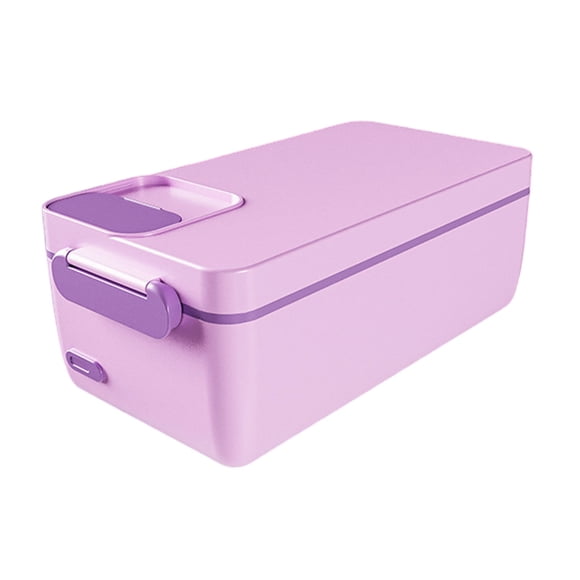 Wosthever Fiambrera con calefacción USB, interfaz de control táctil intuitiva para ajustes y sincronización rápidos de las comidas Utensilios de cocina Como se muestra