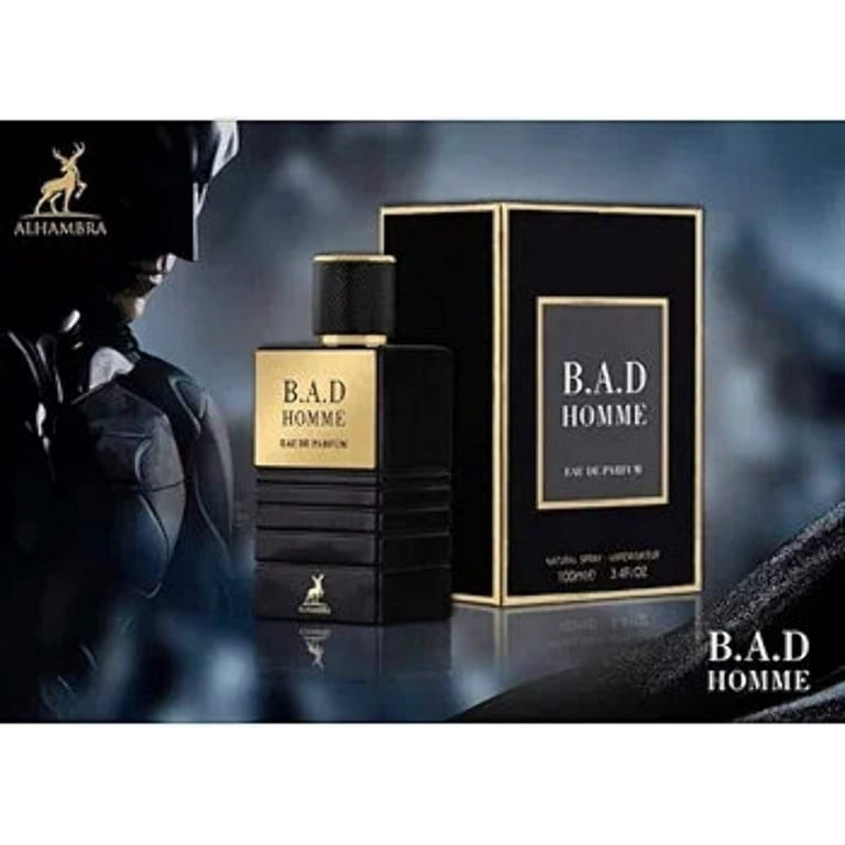 香水(男性用) Maison alhambra B.A.D HOMME Maison Alhambra Men's B.A.D Homme EDP 3.4 oz Fragrances