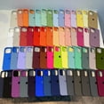 thumbnail image 3 of Official Original Silicone Phone Case For iPhone 16 13 15 14 12 Pro Apple Case for iPhone 16 Plus 13 14 11 12 15  Pro Max cover, 3 of 10